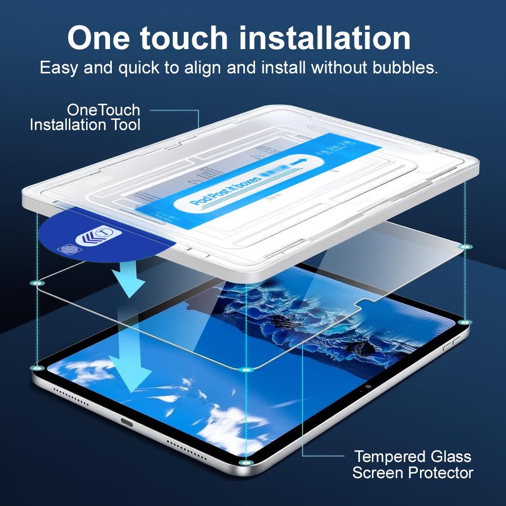 Clean compartment for Samsung Galaxy Tab S7 tempered film Samsung tablet second sticker full screen protective film