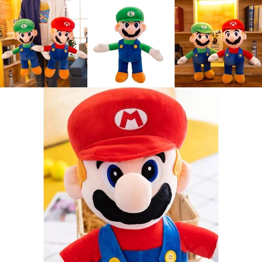 Adorable Mary Plush Toy Cartoon Mario Doll Pillow For Childrens Birthday Gift