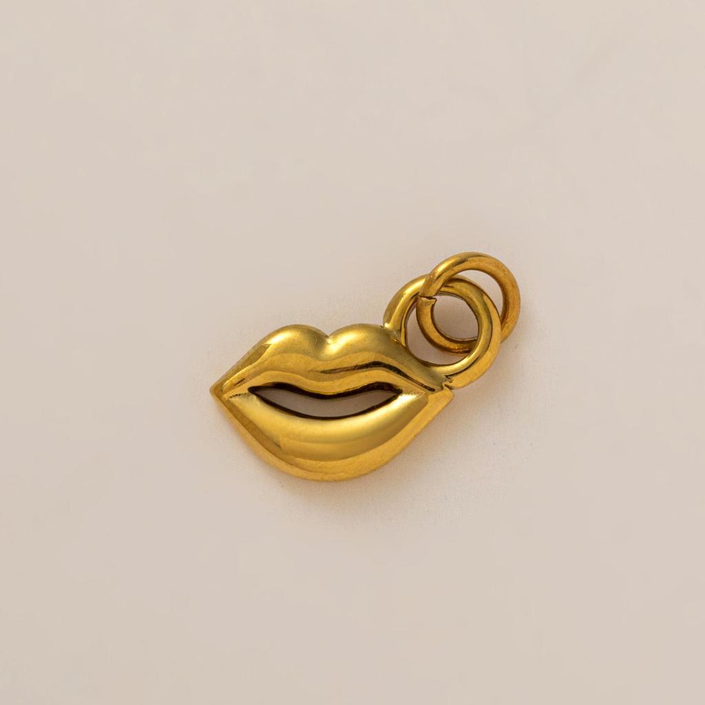18K Gold Edelstahl Grenzüberschreitendes Anhänger: DIY-Serie nach Maß für Frauen