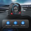 Yerleşik Enstrüman Altimetre Evrensel GPS HUD Head Up Display 2,4 inç Ekran 5-24V USB ile Güçlendirilmiş Otomatik
