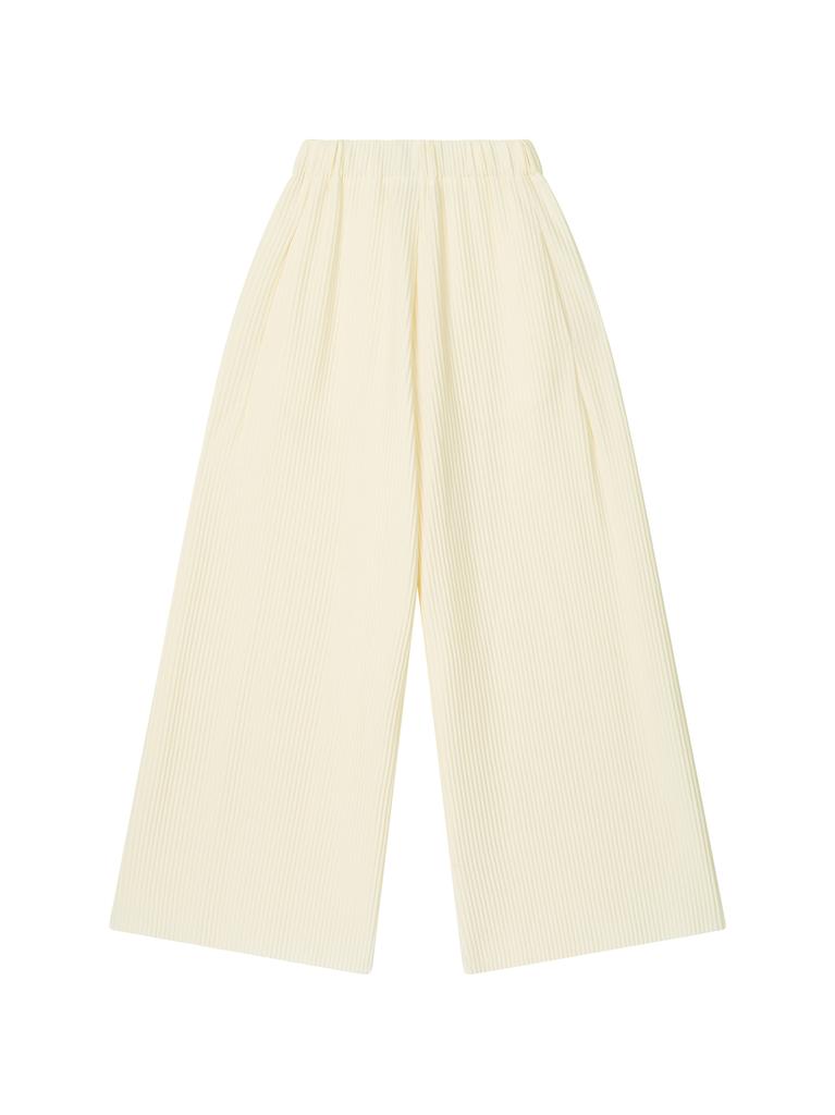 Odeupeulejenteu Wave Pleat Pants
