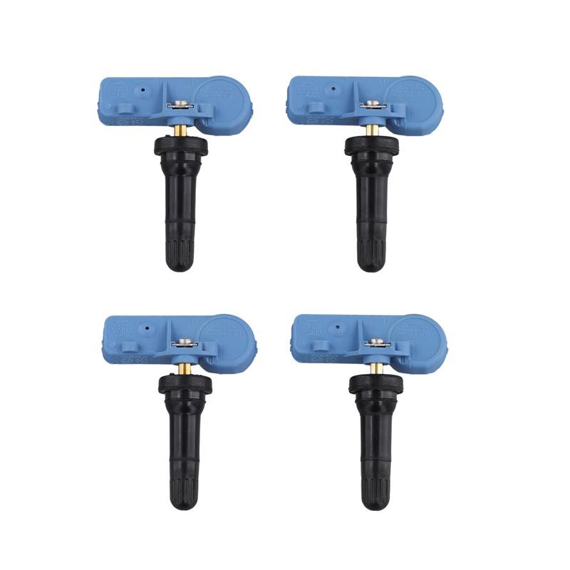4Pcs Car TPMS Sensor 13581561 For Malibu Opel Vauxhall Corsa Tire Pressure Sensor Monitoring System BlueBlack