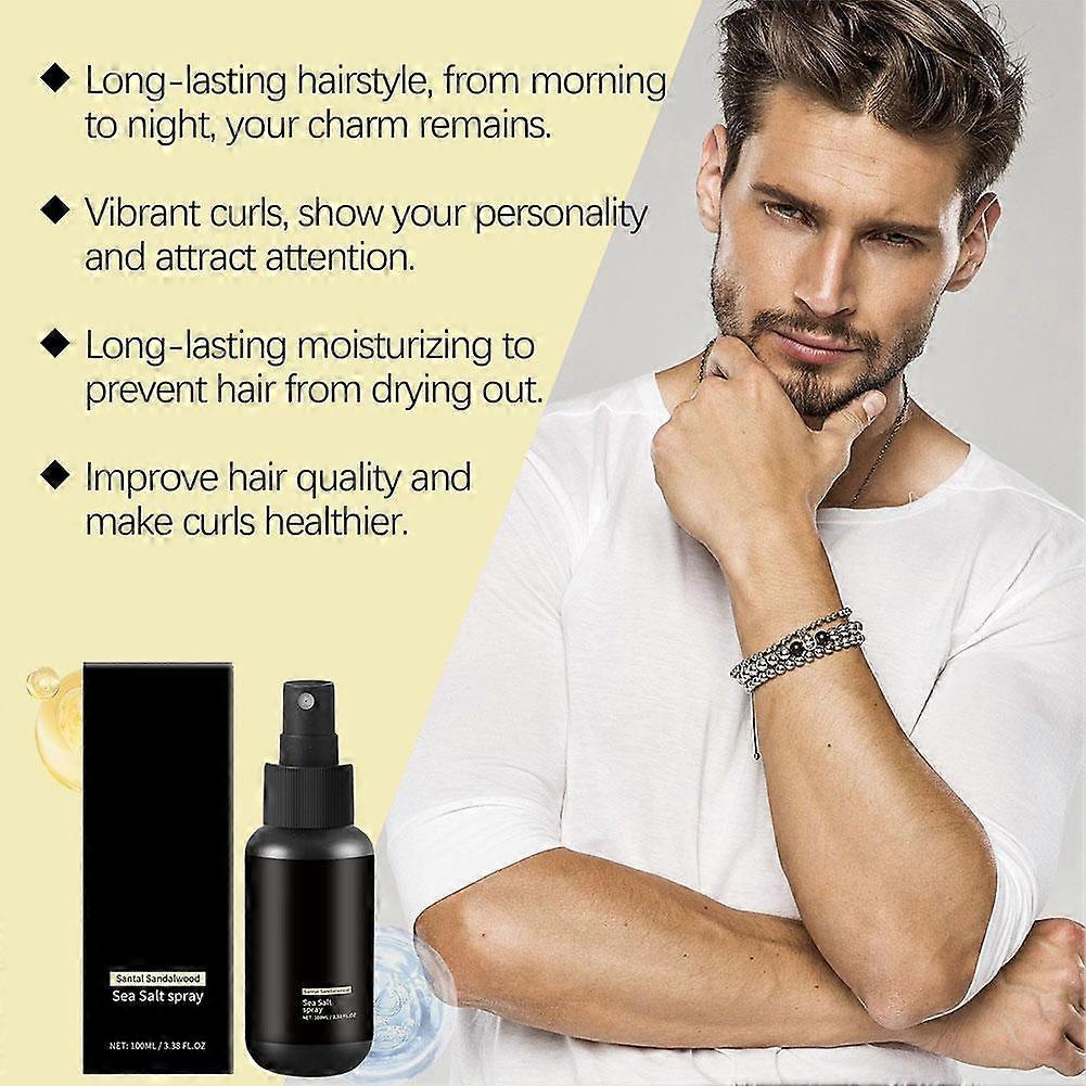 Sea Salt Hair Styling Spray Improving Volumizing Strong Hold Keep Thickening