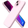 Protective Case - Silicone - for iPhone 15 Plus - Ultra-thin - Lightweight - Shockproof - Pink