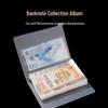 Banknote & Coin Collection Album with Protective Cover