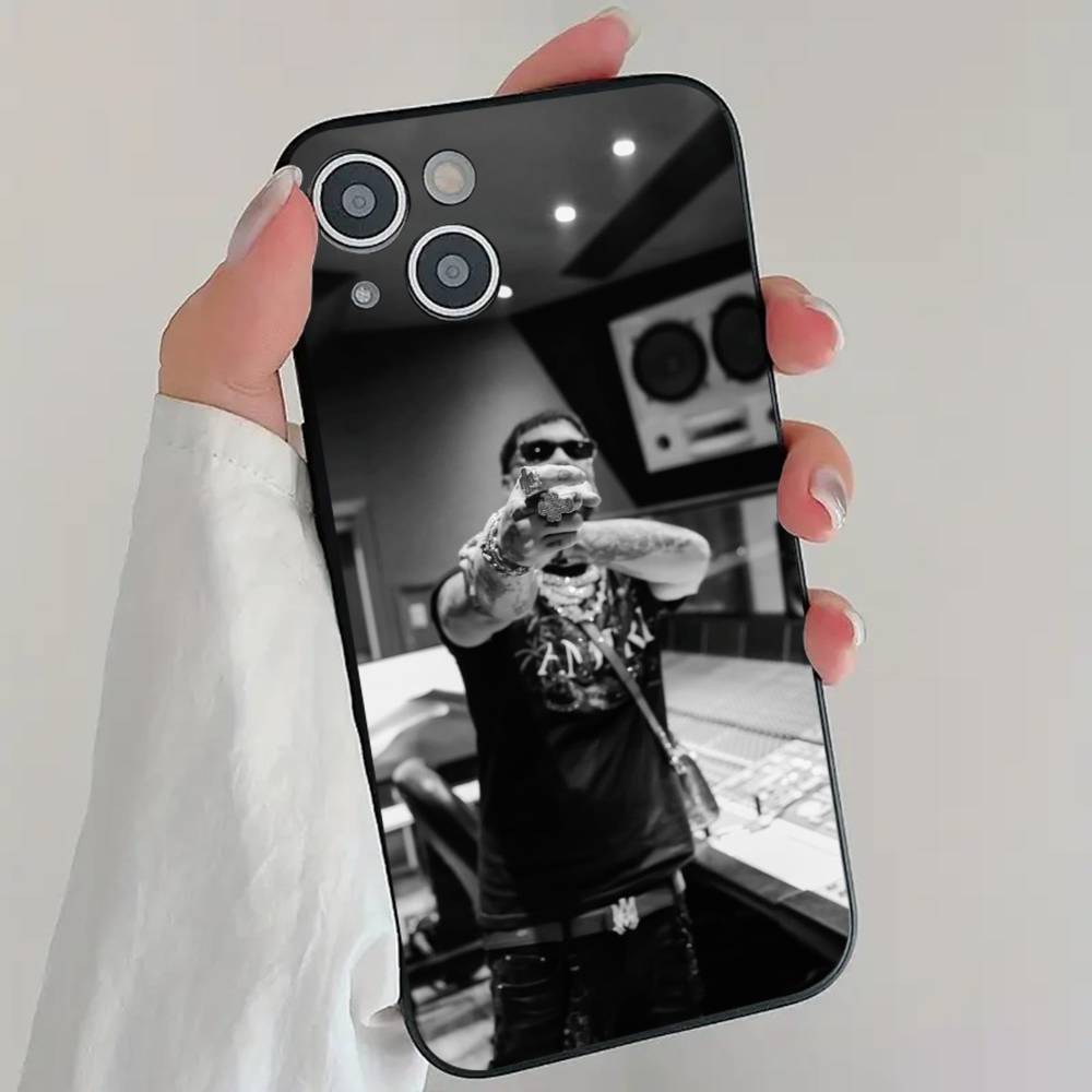 Anuel AA Real Hasta La Muerte Phone Case For iPhone 17 16 15 11 12 14 13 Pro Max Mini X XS XR 7 Plus SE 17E Air Shockproof Cover
