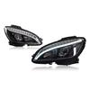 07-10 Mercedes-Benz C-Class W204 LED Headlight Assembly with Daytime Running Lights & Dynamic Turn Signals