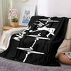 Custom Name Basketball Theme Printed Blanket - Perfect for Couch, Bed, Travel & Outdoor Use | Machine Washable, Cozy & Durable.