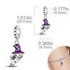 New Copper Halloween Skull Pumpkin Charm Bead Fit Original Pendant Bracelet Diy Halloween Holiday Decoration Souvenirs