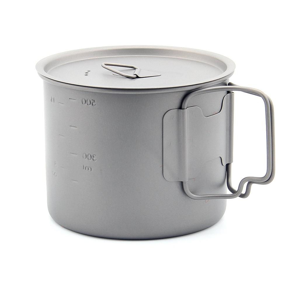 TOAKS Short Handle Pot 550ml POT-550-L