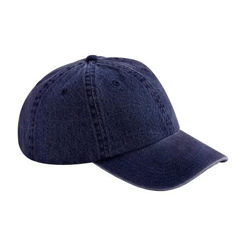 Beechfield Plain Denim Baseball Cap