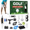Weihnachts-Countdown Golfkalender Weihnachts-Countdown-Dekoration 24-Tage Zubehör-Set Golf-Thema Design Für Männer Jungen Väter