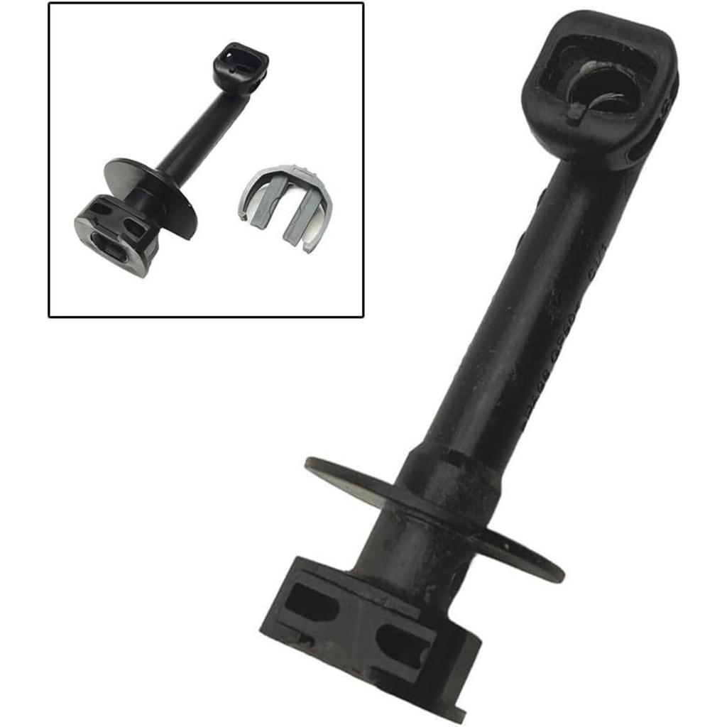 Ersatzteil Hochdruckreiniger Winkel Auslassrohr mit Klemme für Karcher K2, K3, 4.064-047.0, 40640470, 5.064-110.0, 5064110 Waschlanzen