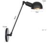 Loft Industrial Adjustable Long Swing Arm Wall Lamp Fixture Vintage Edison Bulb Wandlamp Lamparas De Pared Lights Lampen Sconce