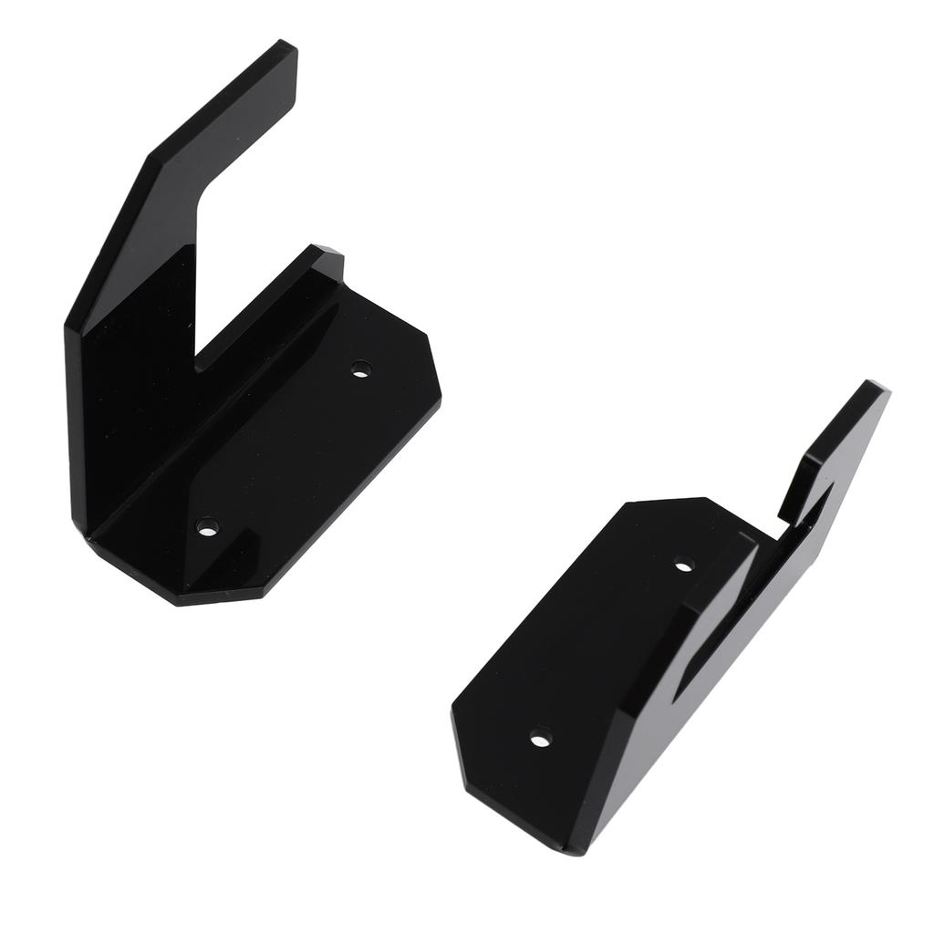 Samurai Sword Holder Horizontal Wall Mount Acrylic Sword Rack Flat Blade Display Stand with Screws