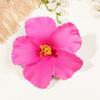 Fashion Bohemian Hibiscus Hair Clip for Women Hawaiian Flower Hairclip Girls Side Bangs Clip Beach Resort Egg Flower Hairpin