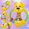 Baby Rattles Toys 0 12 Months Sensory Grasp Toys Hand Bell Activity Cute Animal Rattles For Infants Gifts