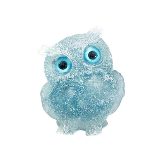 Moderní figurka sovy jemného zpracování Vodotěsná dekorace