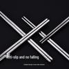 Ruhan 304 Stainless Steel Anti-Slip Heat-Insulated Chopsticks