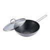 Zwilling Nova Plus 30cm Honeycomb Stainless Steel Wok