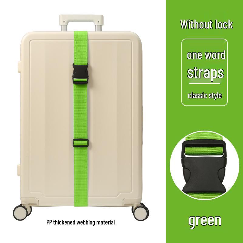 Luggage Strap with Combination Lock - Secure Tie-Down for Suitcases