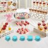 6PCS Food Grade Plastic Cake Pop Mold Set with Tray Cookies Cutter Cake Lolly Mold  Baking Tool