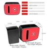 Q1021Car Interior Trash Can Multi-Function Trash Can For Opel Meriva Corsa Astra Vivaro Signum Insignia Mokka Adam Combo Junior
