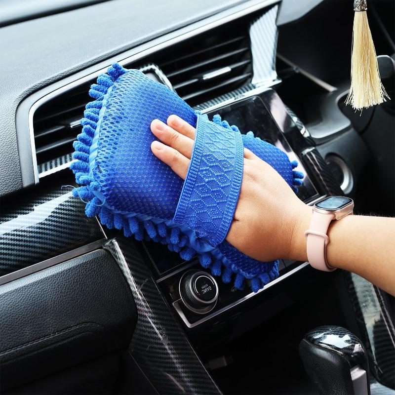 Auto Gloves Car Cleaning Brush Cleaner Tools Microfiber Cars Washer Sponge Cleaning Washing Towel Car Washing Accessories