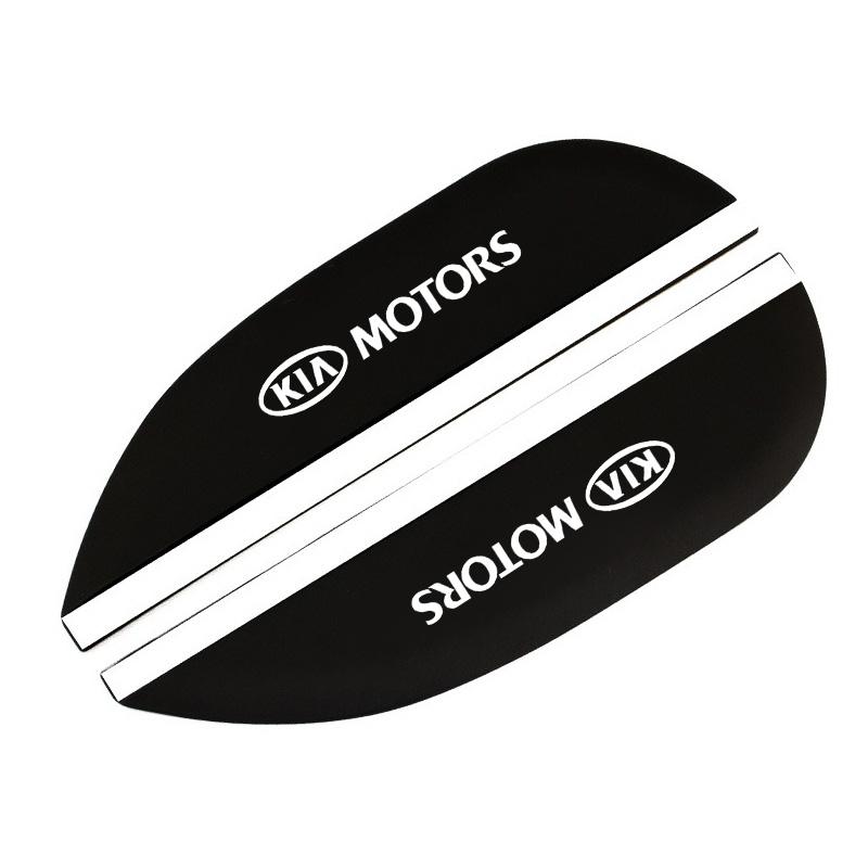 Car Rearview Mirror Rain Eyebrow Visor Shield Cover Protector Accessories For Kia Sportage Ceed Sorento Cerato Optima Picanto