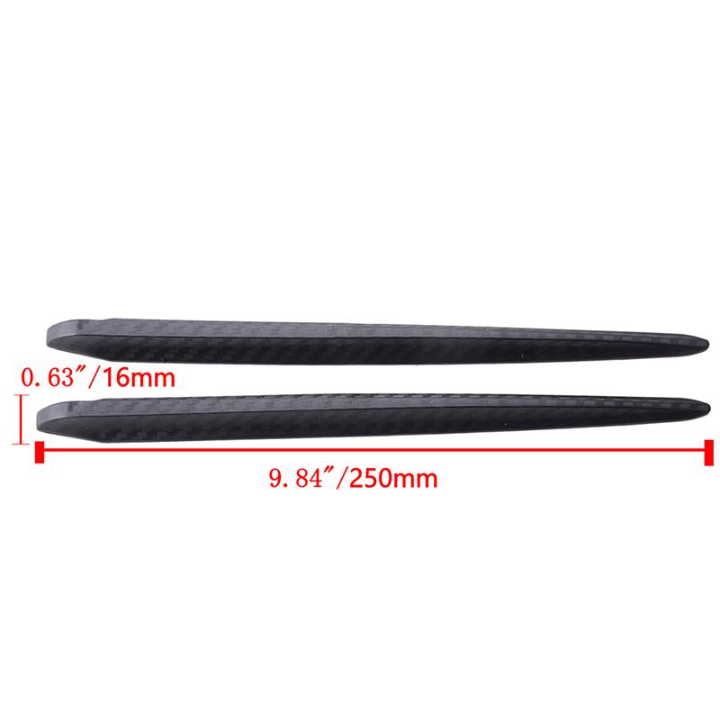 Univerzální antikolizní lišta proti poškrábání Vzor z uhlíkových vláken Vzorek dveří automobilu Nárazník Zrcátko Ochranný kryt hrany Ochranná pryž