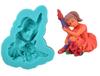 Silicone Mold for Sugarpaste Ballerina Girl