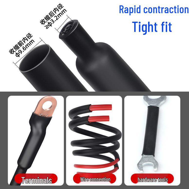 Vodotěsná smršťovací bužírka s lepidlem pro izolaci a ochranu vodičů a kabelů