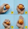 4Pcs Pu Decompression And Ventilation Ball Sponge Ball Children'S Toy Kindergarten Gift Mini Leather Ball Soft Solid Elastic