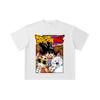 260 GSM Double Yarn 32 Count 100% Cotton Dragon Ball V39 Daima Goku Print Unisex Heavy Cotton T Shirt