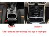 Bestune T77 Carbon Fiber Shift Molding & Interior Decoration Stickers