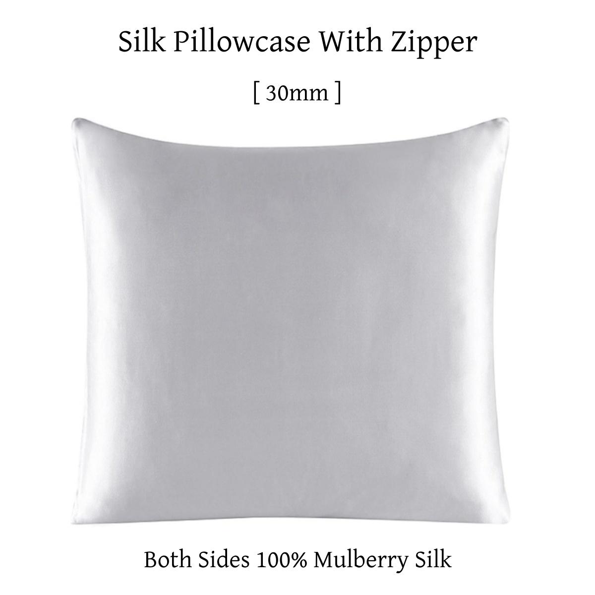 30 Momme 100% Zijde Kussenhoes Kussensloop Met Verborgen Rits Decoratieve Kussens Woondecoratie Funda Cojin Voor Woonkamer 80x80cm