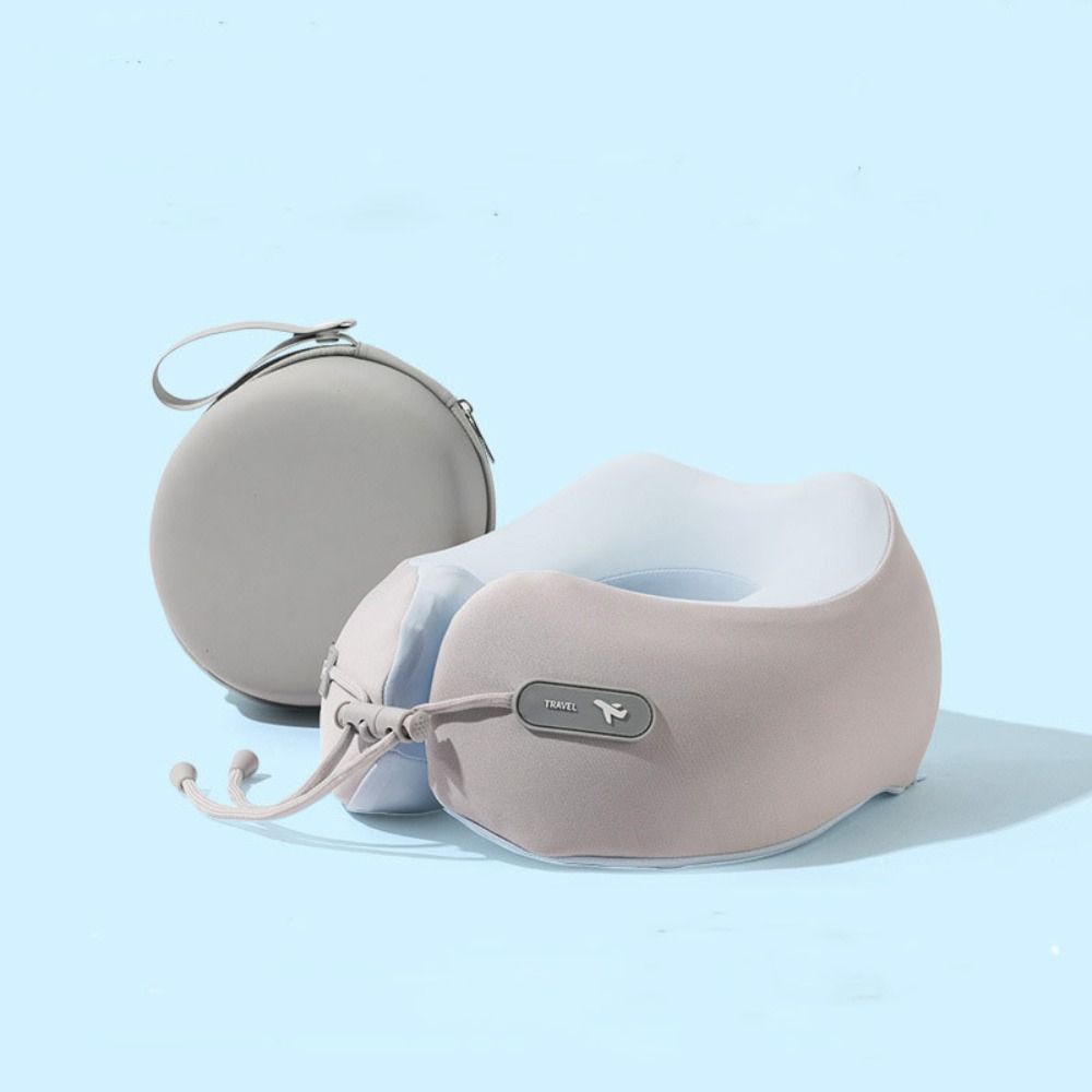 Slow Rebound Neck Support Cushion Comfortable Sleeping Neck Pillow U-shaped Travel Pillows Summer