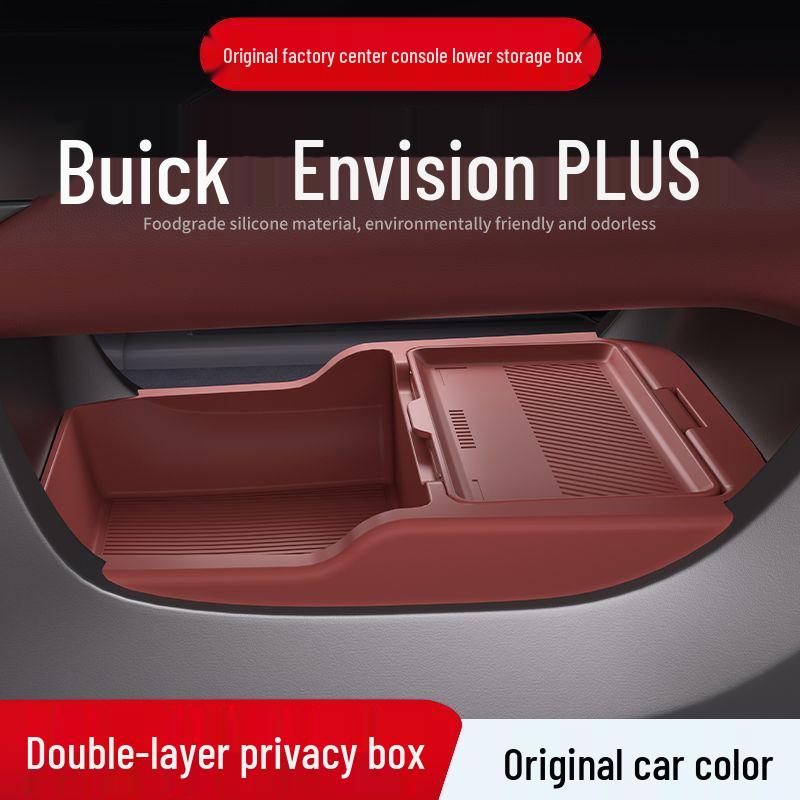 Buick Envision PLUS Silikon Mittelkonsolen unteres Ablagefach Organizer
