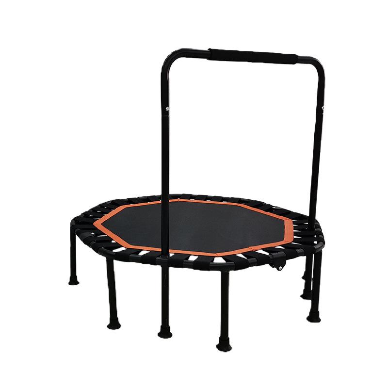 Indoor Trampoline for Kids & Adults: Compact Bouncing Bed for Home Use