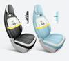 Panda Cartoon Leather Seat Covers for MINI - Full Wrap, All-Season, Cute Design