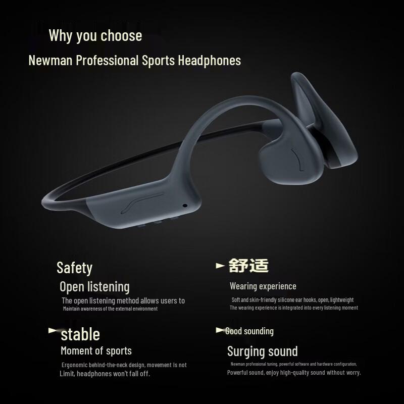 Newman BC-F5Pro Bone Conduction Swimming Headphones