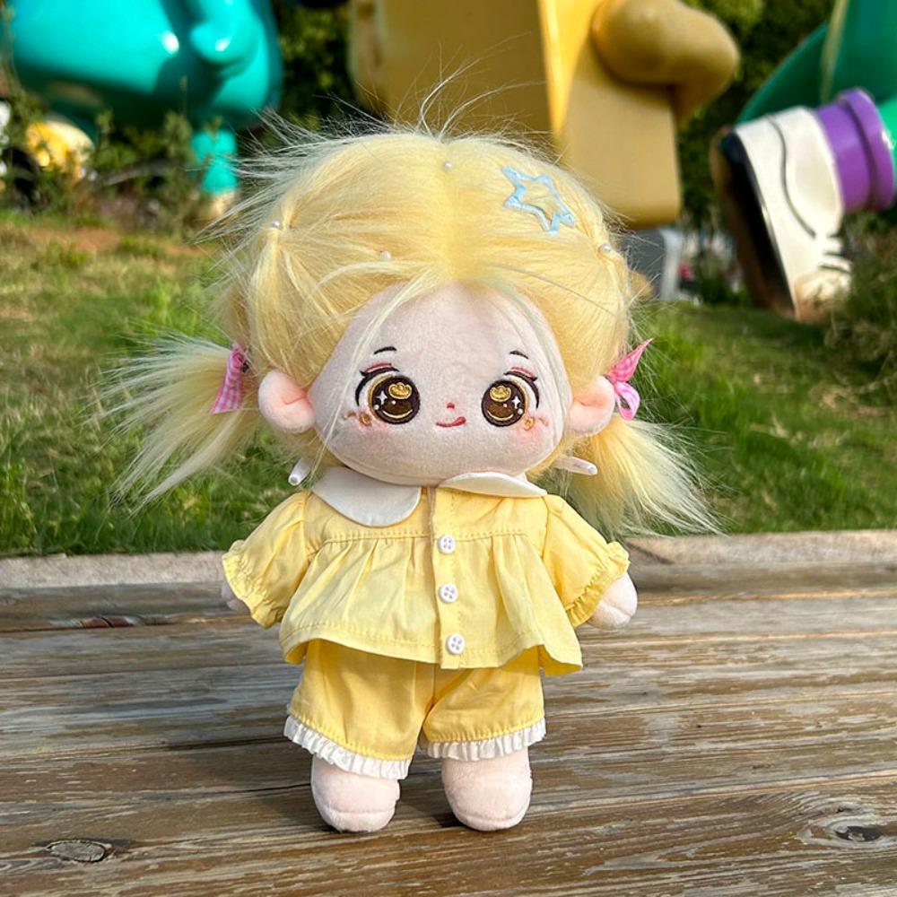 New Cute Blouse Pants Shirt Clothes Set For 20cm Doll Clothes Dress Up DIY Clothes Changing Doll Accessories