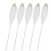 5PCS Slow Sinking Sinking Float White Gold Fishing Bobber Durable Fishing Floats  Fly Fishing