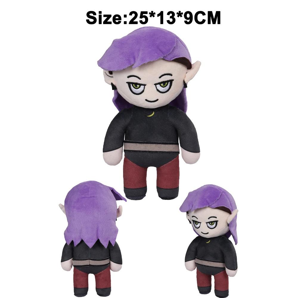 20CM Angle Aziraphale Devil Crowley Plush Mascot TV Good Cosplay Omens Fantasy Puppet Costume Accessory Birthday Gifts Decor