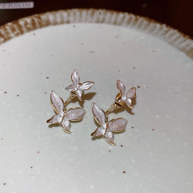 Diamond Flower Crystal Fringed Earrings Fashion Temperament Earrings Ethnic Style Earrings Wholesale Women