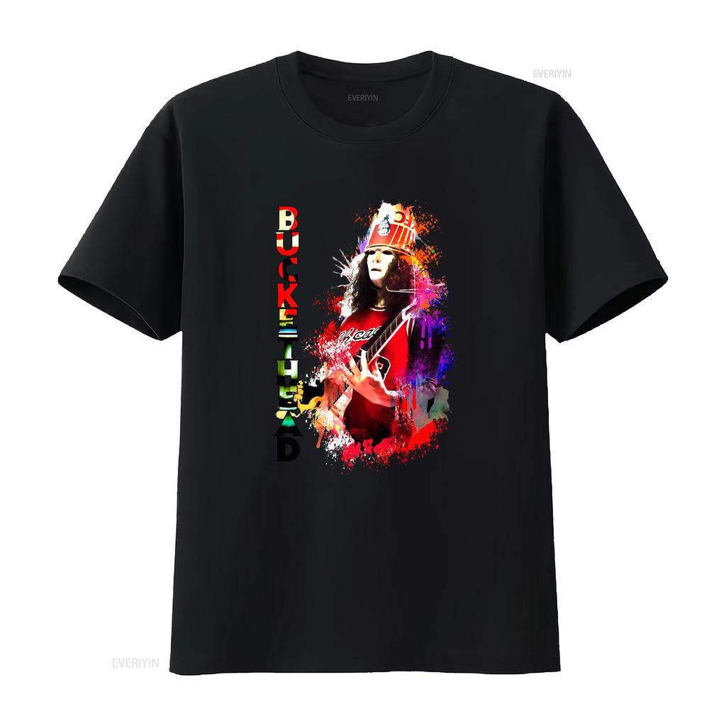 Buckethead Guitarist T Shirt for Men and Women All Sizes S 5XL II303 vintage Washed streetwear Versatile designer clothes homme