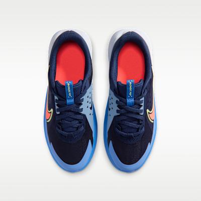 Nike Sonic Fly Midnight Navy Blue Crystal Hot Lava (GS)