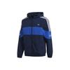 Originals Bandrix Wb Embroidered Logo Hooded Sports Jacket Men Jackets Blue FM3858