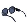 Dior Logo Design Irregular Shape Sunglasses Women sunglasses Black DIORBOBBYR1U10A0