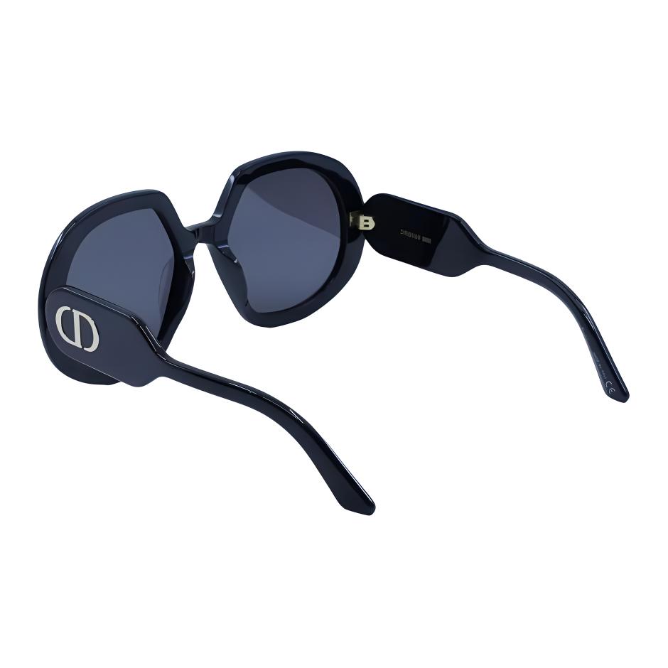 Dior Logo Design Irregular Shape Sunglasses Women sunglasses Black DIORBOBBYR1U10A0